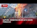 Jembatan Brawijaya Kediri Terbakar - iNews Pagi 11/06 Segmen 03