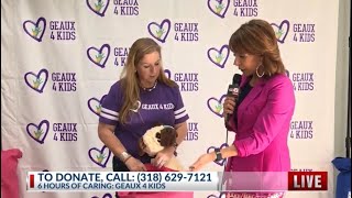 What's in a Geaux Bag? Geaux 4 Kids Founder \u0026 Executive Director, KC Kilpatrick Baird, explains.