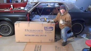 67 Mustang Restoration - Dynacorn Door