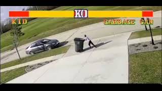 kid vs trash can street fighter