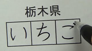 SNSで話題になった「都道府県をひらがな3文字で表す」を書いてみた