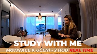 2 hours⏰MOTIVATION TO STUDY🔥: Study with me - Pomodoro | Soft piano + fireplace music [focus] – 25/5