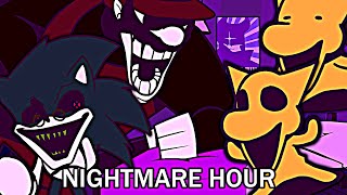 Nightmare Hour (Power hour but Shinto, MX and Lord X sing) - FNF Cover