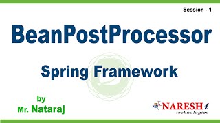 BeanPostProcessor | Spring Framework | by Mr. Nataraj
