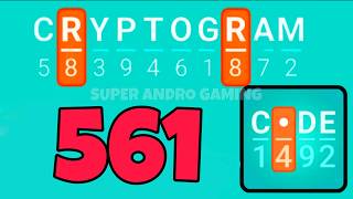CRYPTOGRAM 561
