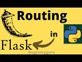Python Flask Tutorial for Beginners | Routing in Flask