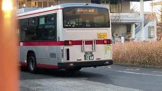 東急バスH856 発車