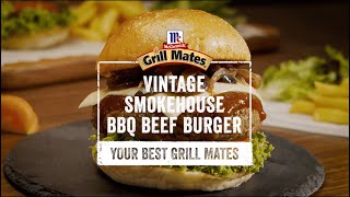 Vintage Smokehouse BBQ Beef Burger