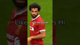 POV You Meet Mo Salah #football #liverpool #salah