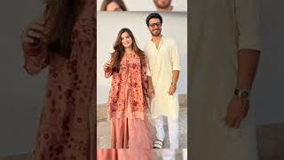 Feroze khan with beautiful wife 💋❤ #shorts