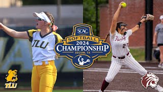 #1 Texas Lutheran vs. #2 Trinity | 2024 SCAC Softball Tournament | Semi-Finals