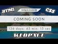 AMAZING COMING SOON WEBSITE | HTML, CSS AND JavaScript Tutorial