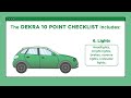 the everyday 10 point vehicle checklist from dekra automotive