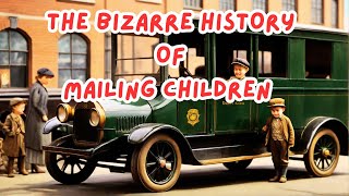 🤯 Unbelievable History Alert! Parents Actually Mailed Kids?! 📦#facts #history #shorts