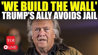 LIVE | Trump Ally Steve Bannon Pleads Guilty; Avoids Jail In Border Wall Fraud Case | Watch