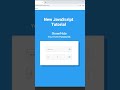 ♥️♥️ Create a show/hide password toggle with JavaScript. Check out my channel for the full video.