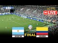 🔴 TRỰC TIẾP: Argentina vs Colombia - Chung kết Copa America 2024 | Truyền phát toàn bộ trận đấu PES