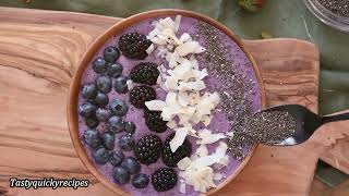 Delicious Blueberry Chia Seed Pudding