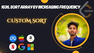 1636. Sort Array by Increasing Frequency | Leetcode | Python - DSA