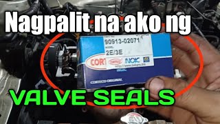 HOW TO REPLACE TOYOTA 2E VALVE SEALS TAGALOG