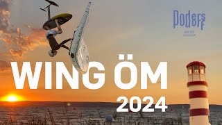 Österreichische Meisterschaft im Wingfoilen 2024 in Podersdorf am See