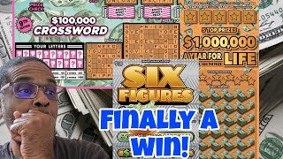 It took wayyyy too long to win on this scratch off ticket #scratchers
