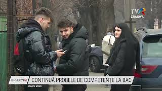 CONTINUĂ PROBELE DE COMPETENȚE LA BAC