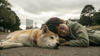 Un Hachiko fallece y un niño se tumba a su lado... Un minuto después, ocurre un milagro!