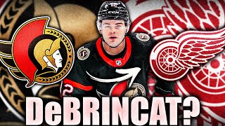 ALEX DeBRINCAT TRADE TO DETROIT RED WINGS? Ottawa Senators News & Rumours Today NHL 2023 / Sens