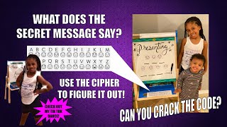 Help Us Decipher the Coded Message - Tiny Tate Adventures