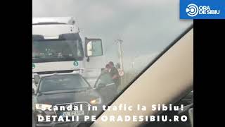 Scandal in trafic la Sibiu