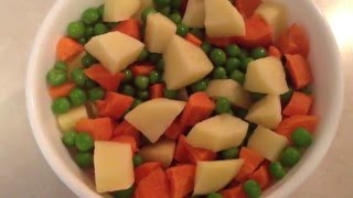 Aloo Gajar Aur Matar/ Potato Carrot and Green peas Sabzi without onion and garlic recipe