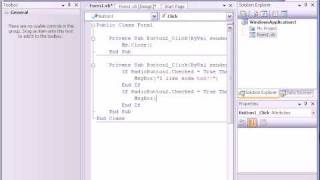 SimpleVBTuts - Radiobutton | Visual Basic 2008
