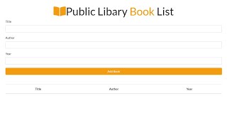 How to make a JavaScript Booklist App projects for beginners with GitHub source code || #javaScript