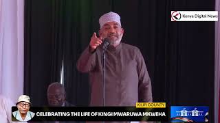 'Wapende wasipende, rais 2027 ni mbali!' Mombasa Governor Nassir roars in front of Ruto in Kilifi!!