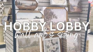 HOBBY LOBBY Wall Art with Dimensions | 50% off Spring Shop!