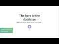 SQL Tutorial: The keys to the database