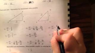 Rationalizing (pages 149-150)