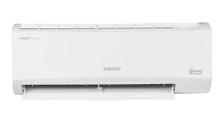 Voltas 1 Ton 3 Star, Adjustable Split Inverter AC (Copper, 123V VECTRA PRIDE, 2023 Model, Adjustable