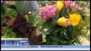 AROUND TOWN - TU BLOOM with Ana Beleval from WGN News Garden Segment