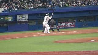 2022.10.22　日本シリーズ第1戦　東京ヤクルトスワローズVSオリックス・バファローズ　村上選手ホームラン