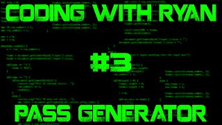Python Random Password Generator - Speed Coding (x 16)