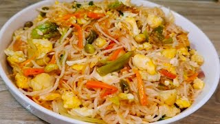 পারফেক্ট সবজি নুডুলস রান্না রেসিপি।।  Vegetable Noodles ।। Egg Noodles Recipe। Recipe in Bengali