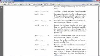 CS47: Lecture 10, Part 2 (MIPS Assembly Language)
