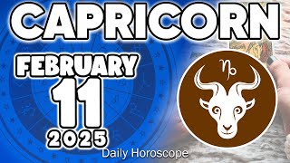 𝐂𝐚𝐩𝐫𝐢𝐜𝐨𝐫𝐧 ♑ BOOOM 💣💥🧨THIS IS SOMETHING VERY FAT😱🔎 Horoscope for today FEBRUARY 11 2025 🔮 #horoscope