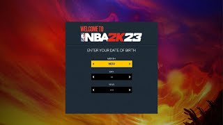 NBA 2K23 First Start Up (PS5)