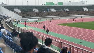 2022年関西実業団　男子１００m 予選２組