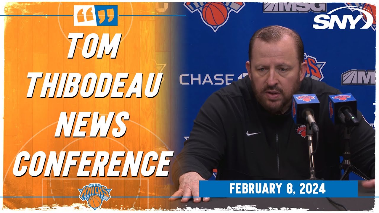 Tom Thibodeau Reacts To Knicks' 122-108 Loss To The Mavericks | SNY ...