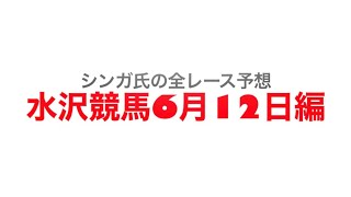 6月12日水沢競馬【全レース予想】ジューンカップ2022