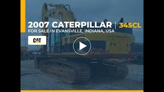 2007 Caterpillar 345CL Excavator For Sale